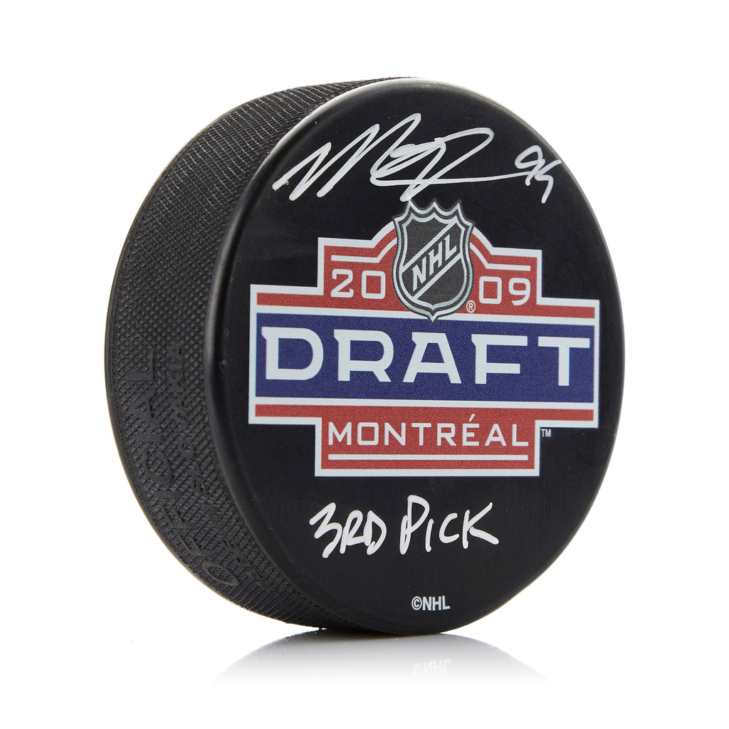 Matt Duchene Signed 2009 NHL Entry Draft Puck with 3rd Pick Note | AJ Sports.