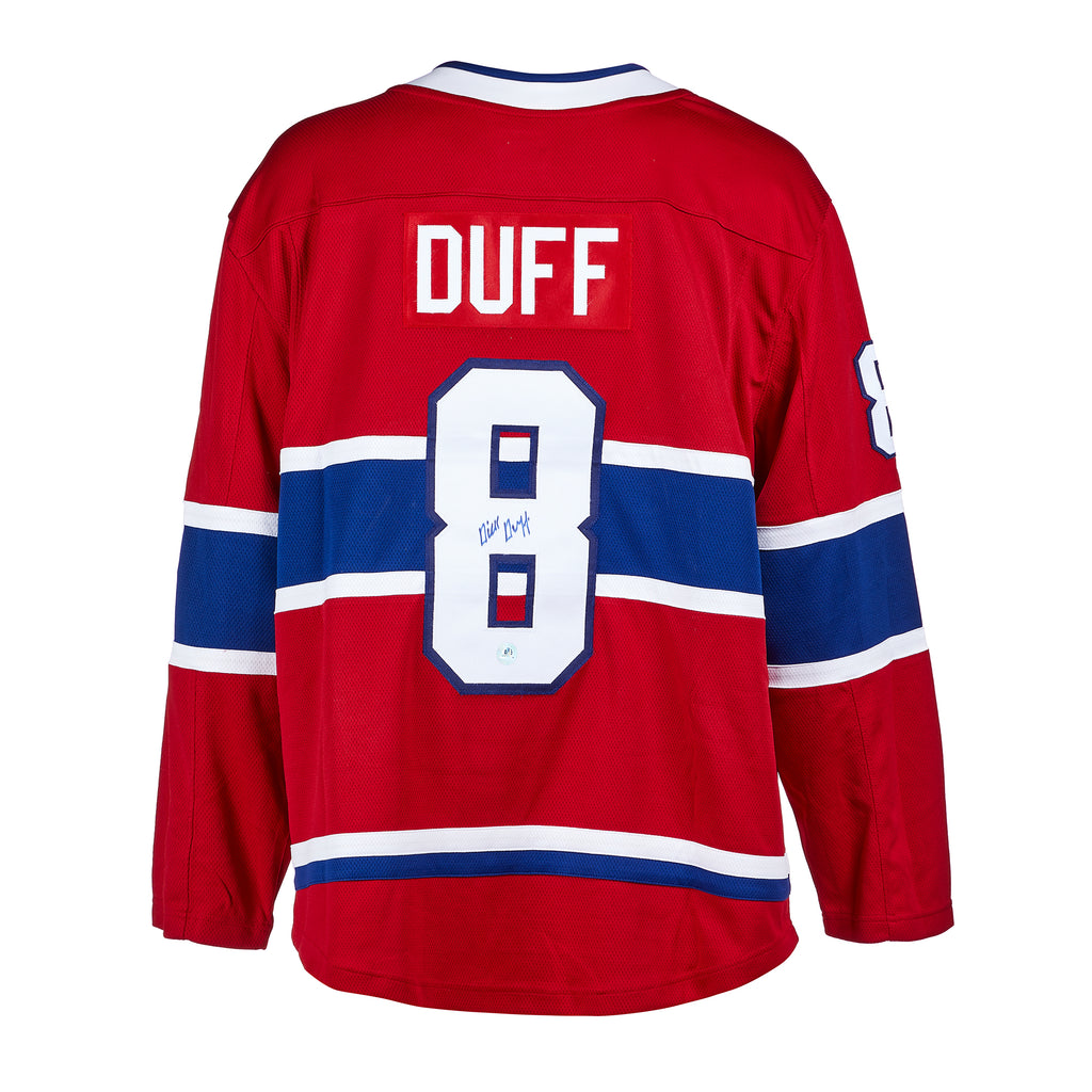 Dick Duff Montreal Canadiens Autographed Fanatics Jersey | AJ Sports.