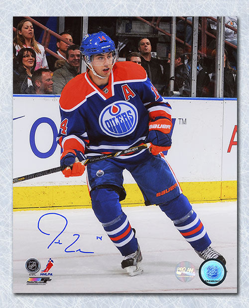 Jordan Eberle Edmonton Oilers Autographed 8x10 Photo | AJ Sports.