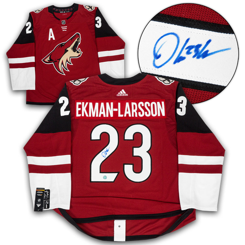 Oliver Ekman-Larsson Arizona Coyotes Autographed Adidas Jersey | AJ Sports.