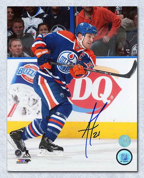 Andrew Ference Edmonton Oilers Autographed Captain 8x10 Photo | AJ Sports.