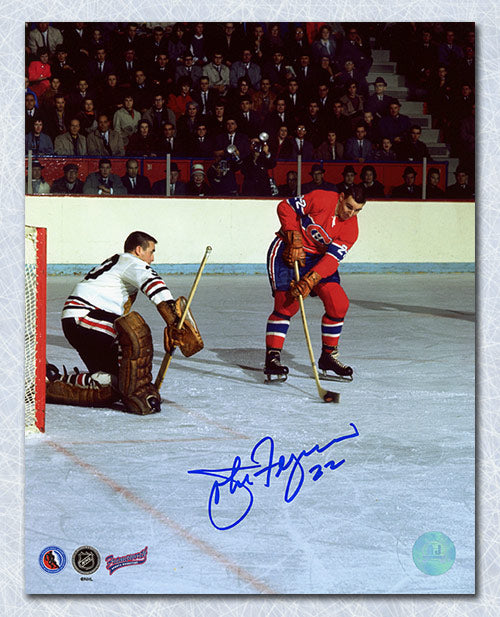 John Ferguson Montreal Canadiens Autographed Breakaway 8x10 Photo | AJ Sports.