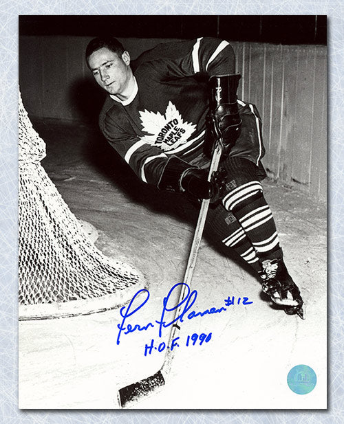 Fern Flaman Toronto Maple Leafs Autographed 8x10 Photo | AJ Sports.