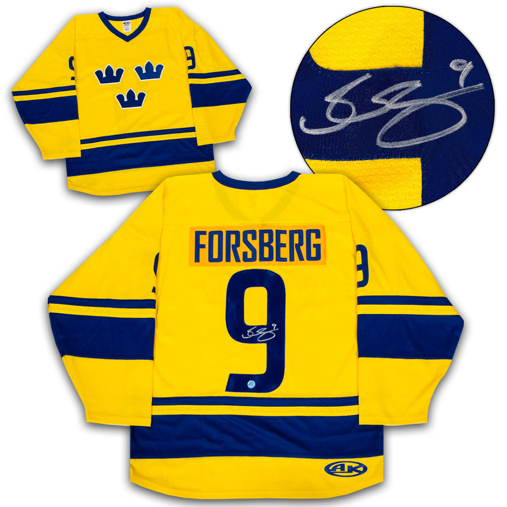 Filip Forsberg Team Sweden Autographed Hockey Jersey | AJ Sports.