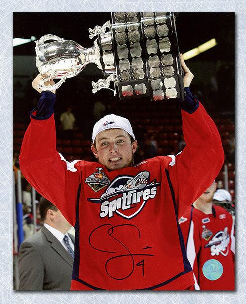 Cam Fowler Windsor Spitfires Autographed Memorial Cup 8x10 Photo | AJ Sports.