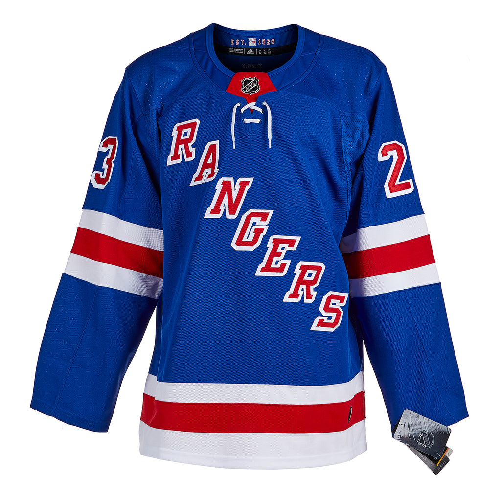 Adam Fox New York Rangers Signed & Dated 1st Game Adidas Jersey | AJ Sports.