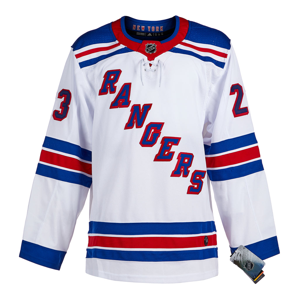Adam Fox New York Rangers Signed White Adidas Jersey | AJ Sports.
