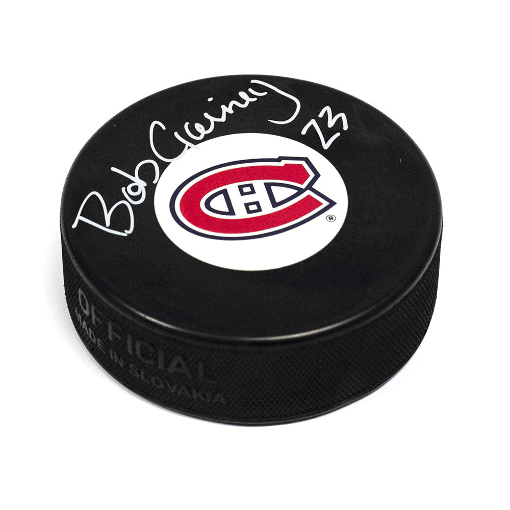 Bob Gainey Montreal Canadiens Autographed Hockey Puck | AJ Sports.