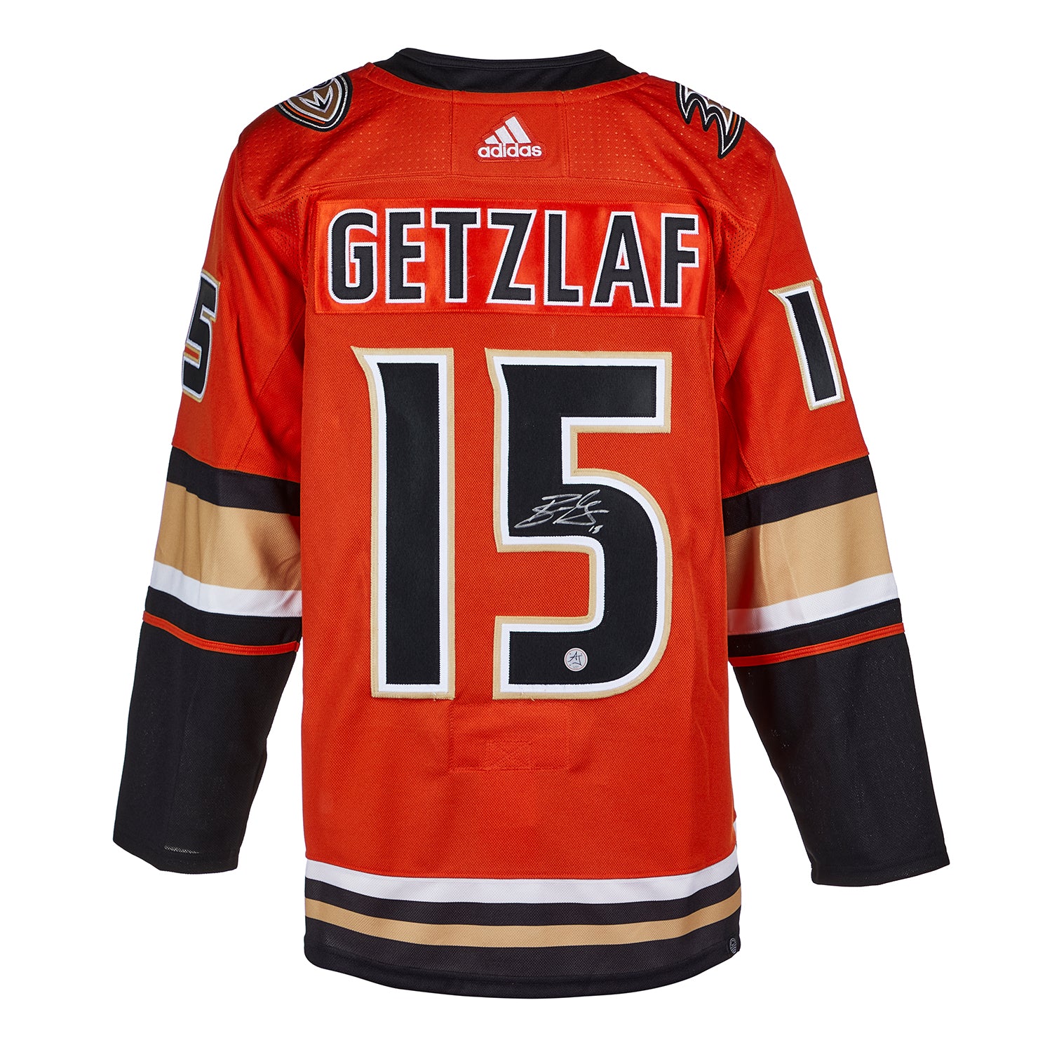 Ryan Getzlaf Anaheim Ducks WHITE JERSEY Autographed 8x10 - NHL Auctions