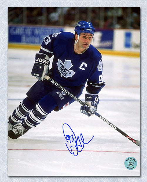 Doug Gilmour Toronto Maple Leafs Signed Hockey 8x10 Photo | AJ Sports.