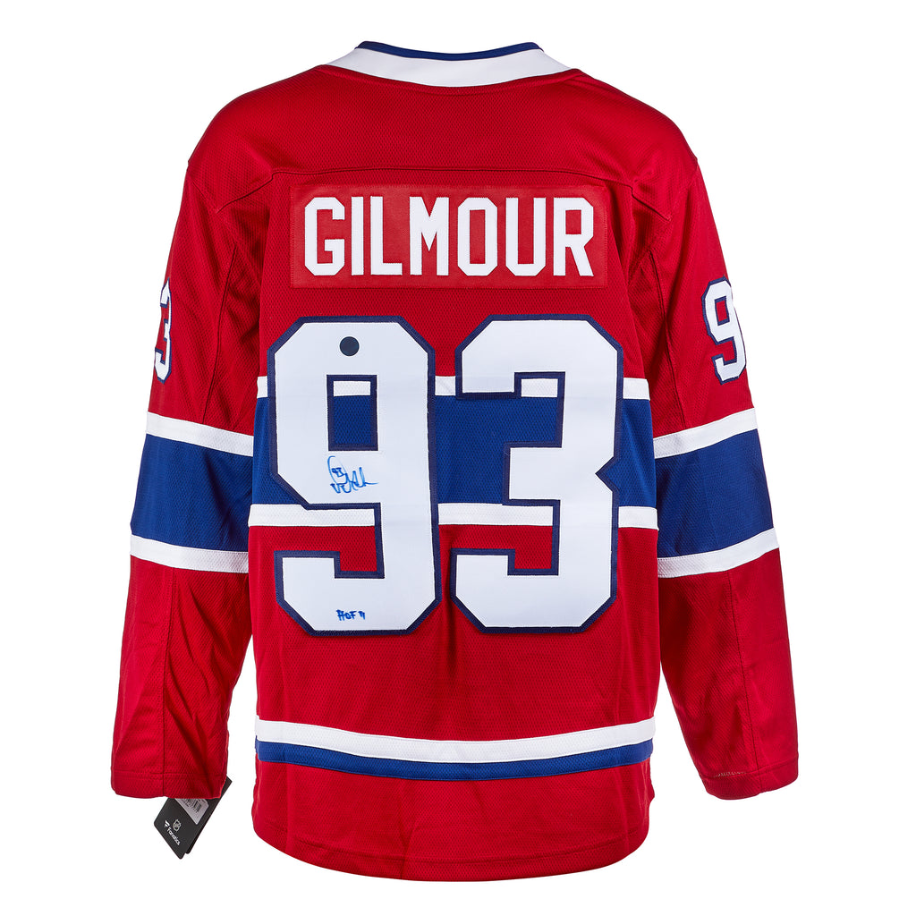 Doug Gilmour Montreal Canadiens Autographed Fanatics Jersey | AJ Sports.