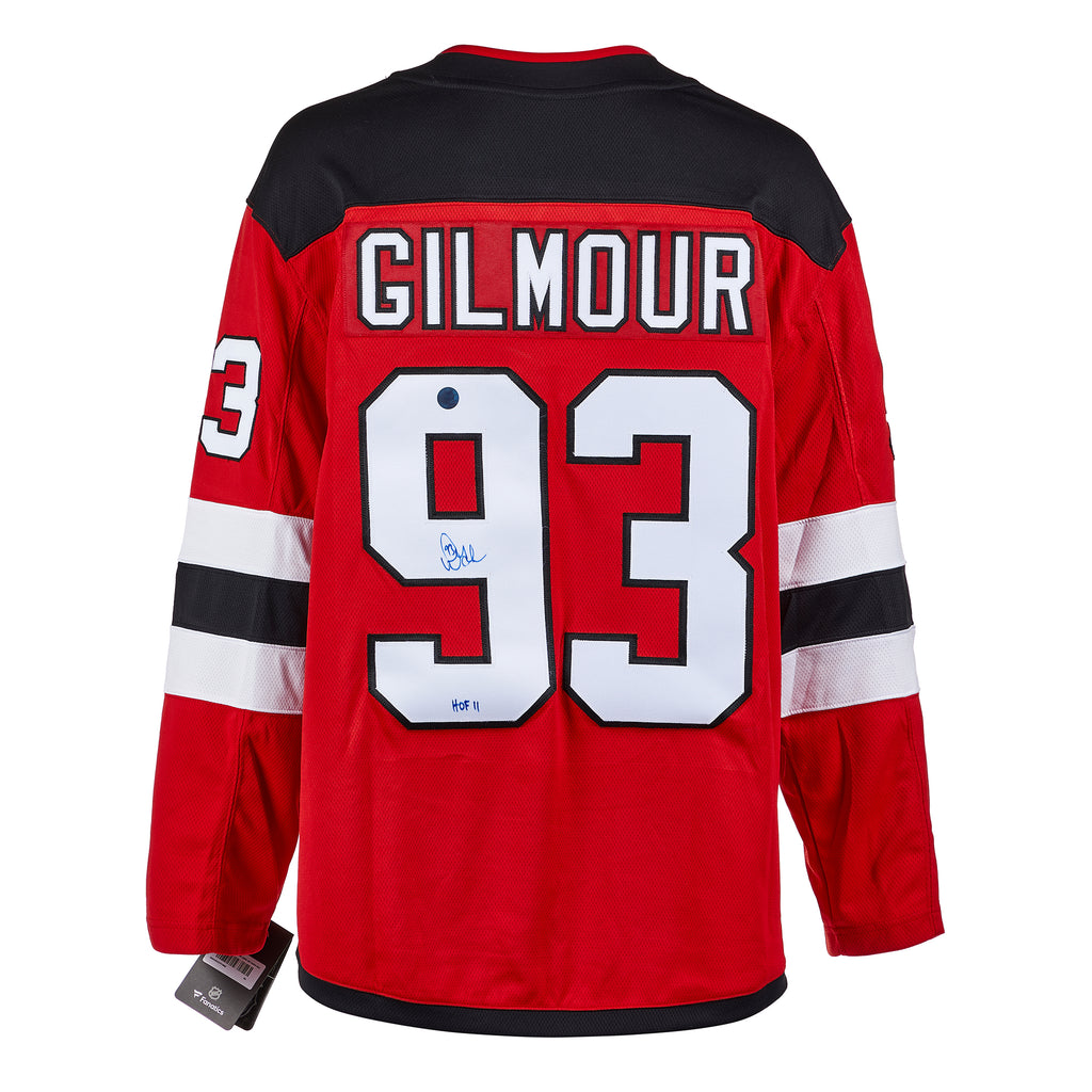 Doug Gilmour New Jersey Devils Autographed Fanatics Jersey | AJ Sports.