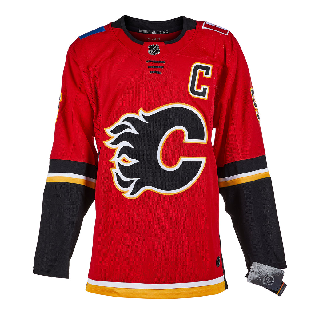 Mark Giordano Calgary Flames Signed & Inscribed Adidas Jersey | AJ Sports.