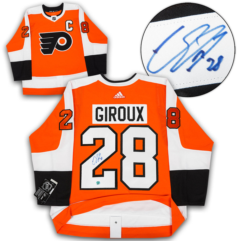 Claude Giroux Philadelphia Flyers Autographed Adidas Jersey | AJ Sports.