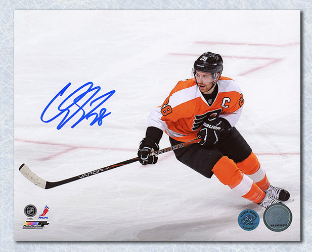 Claude Giroux Philadelphia Flyers Autographed Hockey 8x10 Photo | AJ Sports.