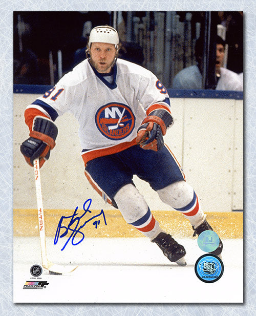 Butch Goring New York Islanders Autographed Hockey 8x10 Photo | AJ Sports.