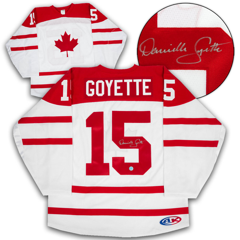 Danielle Goyette Team Canada Signed Hockey Jersey | AJ Sports.