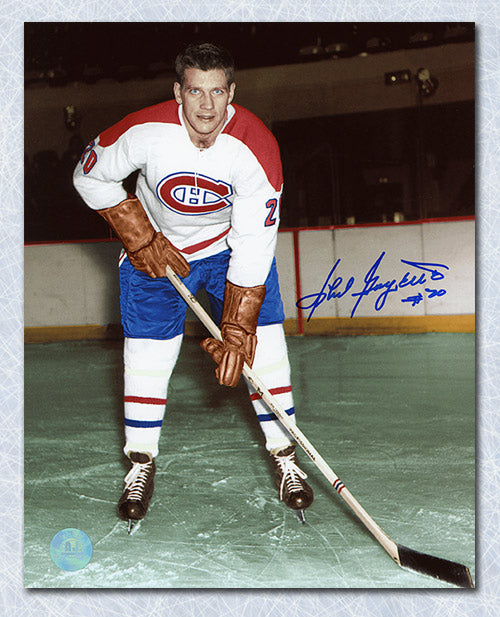 Phil Goyette Montreal Canadiens Autographed 8x10 Photo | AJ Sports.
