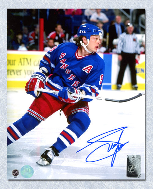 Adam Graves New York Rangers Signed Hockey 8x10 Photo | AJ Sports.