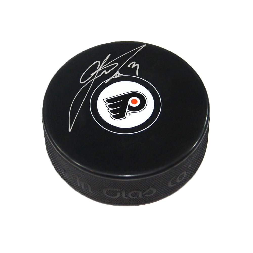 Radko Gudas Philadelphia Flyers Autographed Hockey Puck | AJ Sports.