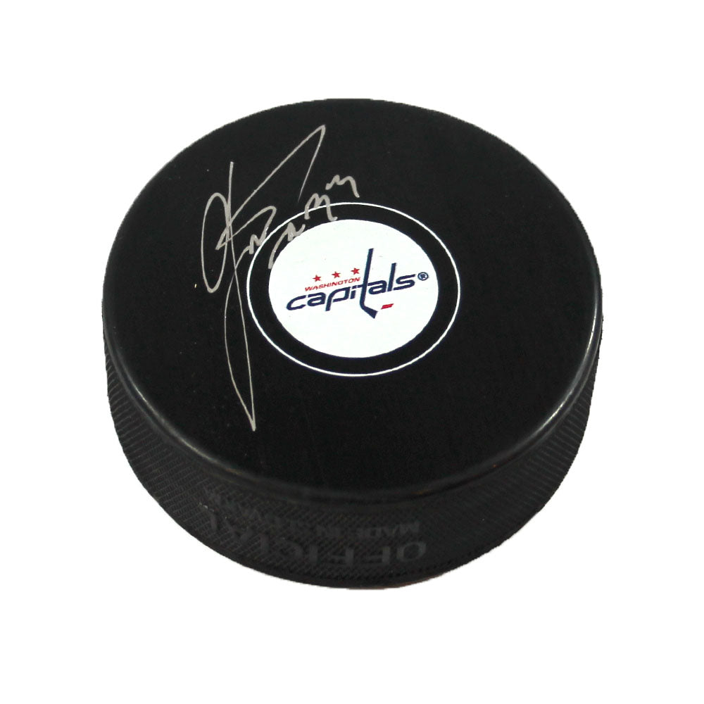 Radko Gudas Washington Capitals Autographed Hockey Puck | AJ Sports.