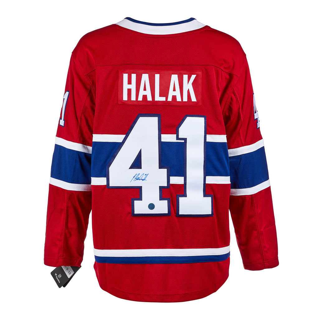 Jaroslav Halak Montreal Canadiens Autographed Fanatics Jersey | AJ Sports.