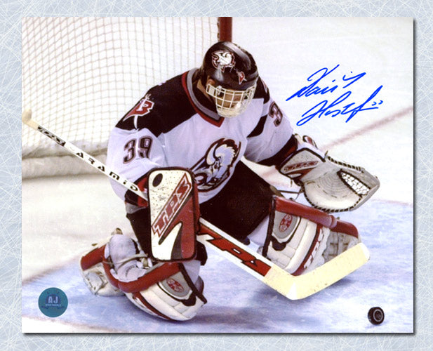 Lot - Dominik Hasek Autographed Buffalo Sabres Jersey