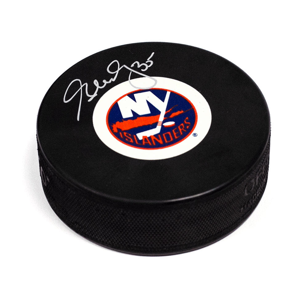 Glenn Healy New York Islanders Autographed Hockey Puck | AJ Sports.