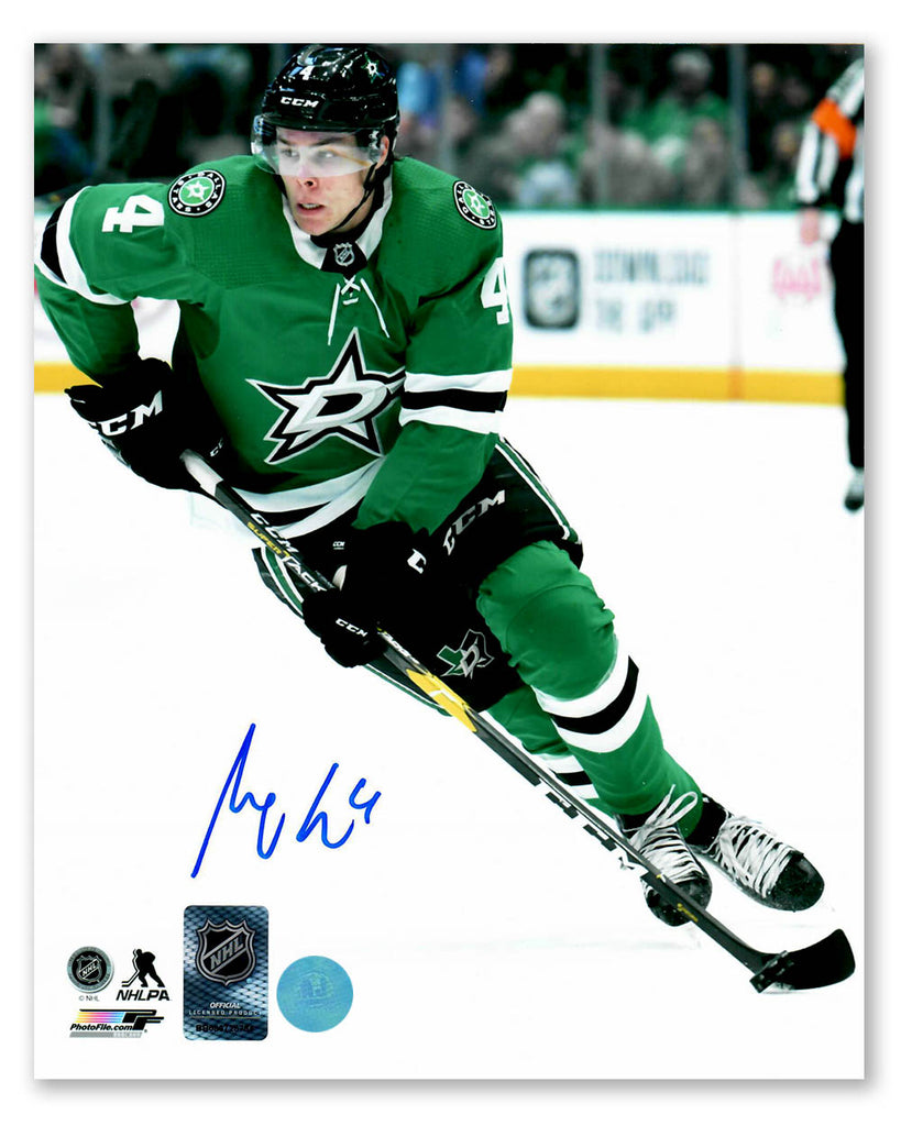 Miro Heiskanen Dallas Stars Autographed Hockey 8x10 Photo | AJ Sports.