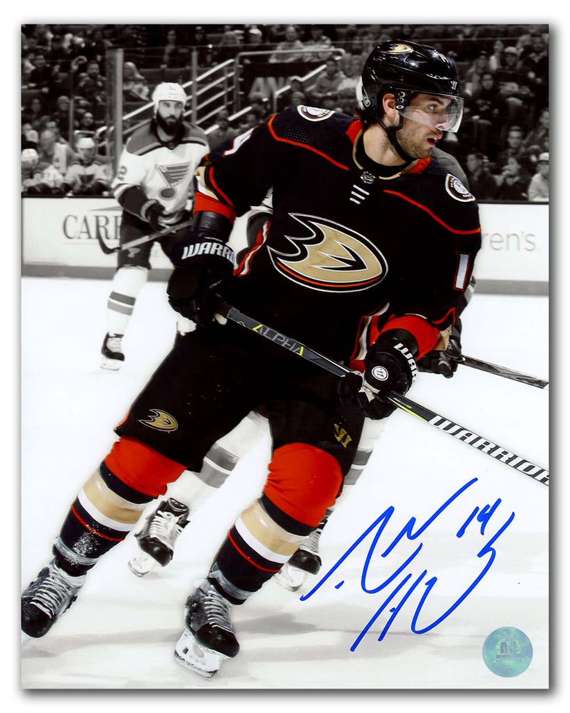Adam Henrique Anaheim Ducks Autographed Hockey Spotlight 8x10 Photo | AJ Sports.