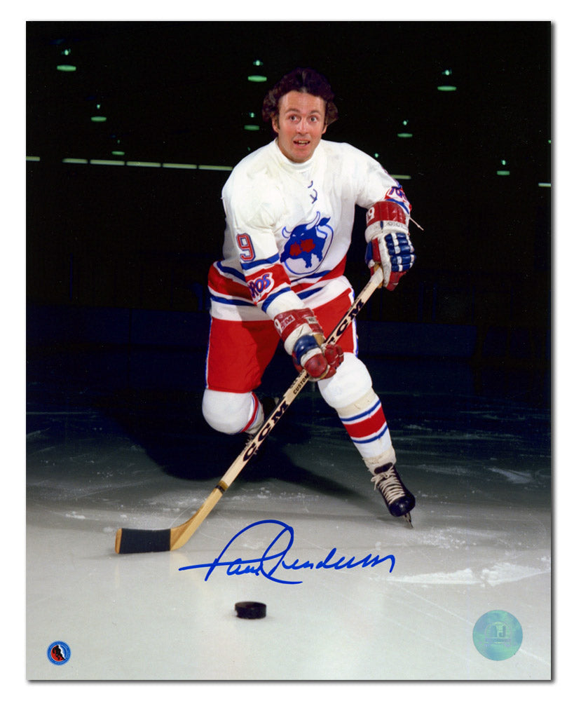 Paul Henderson Toronto Toros Autographed WHA Hockey 8x10 Photo | AJ Sports.