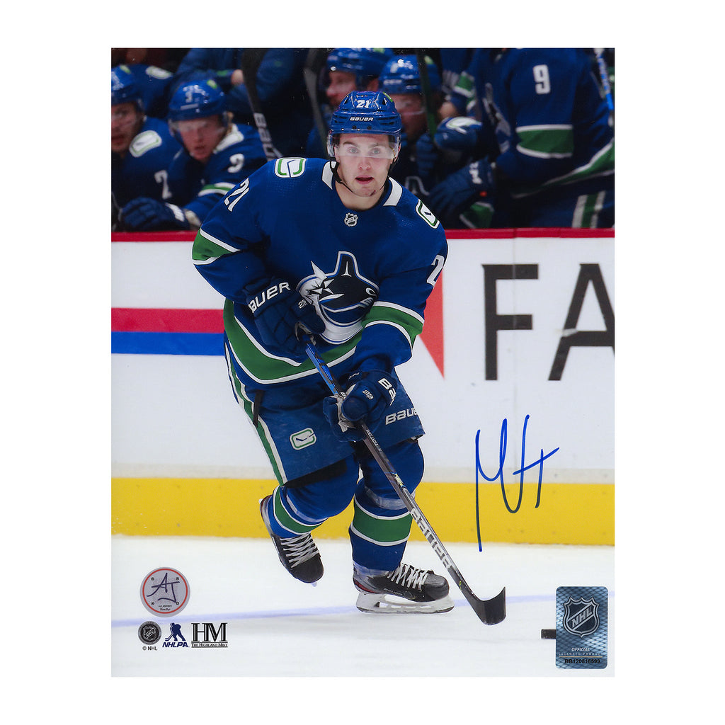 Vancouver Canucks Memorabilia  Official Autographed Merchandise – AJ Sports