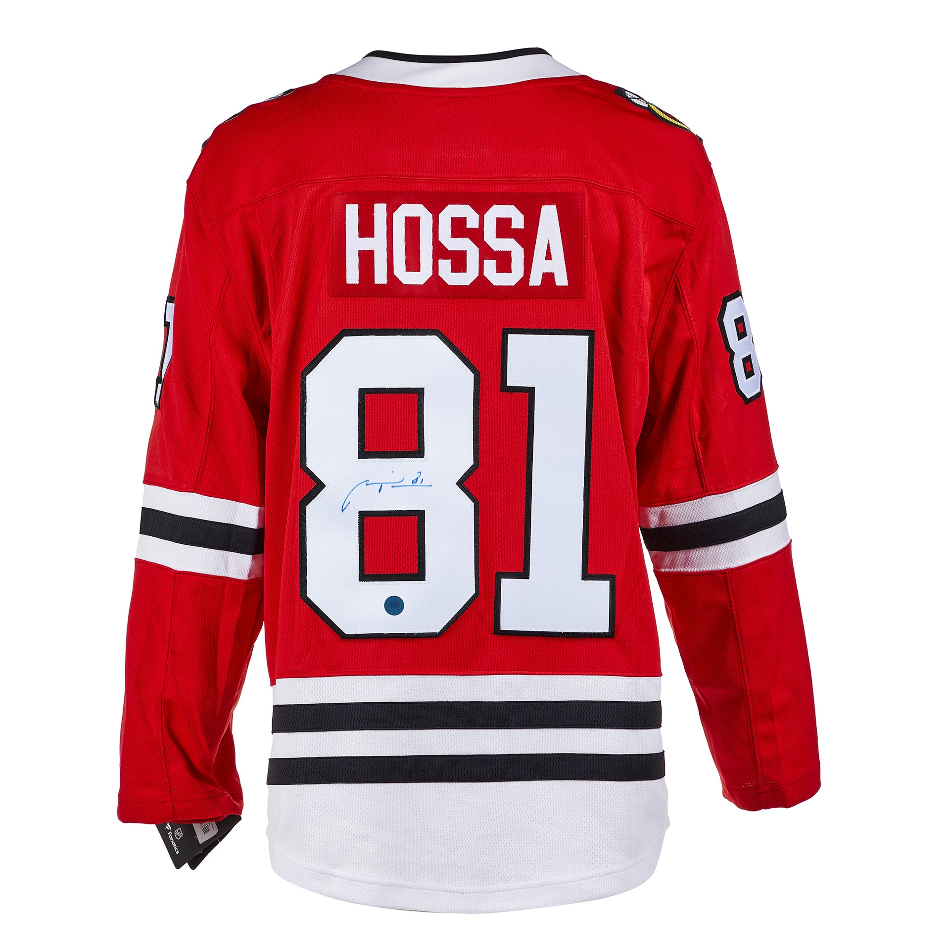 AJ Sports Marian Hossa Autographed Chicago Blackhawks Fanatics