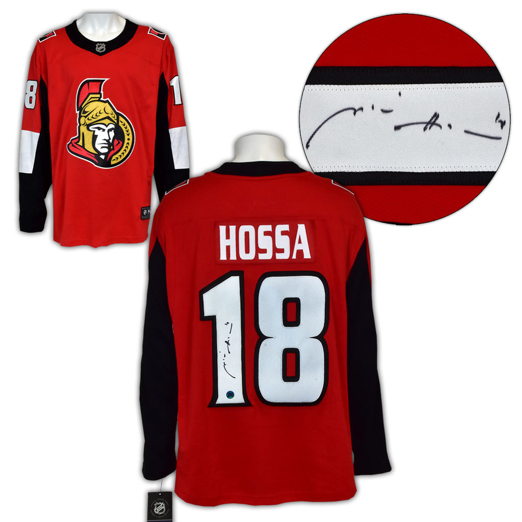 Marian Hossa Ottawa Senators Autographed Fanatics Jersey | AJ Sports.