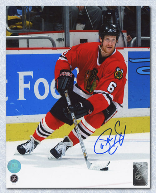 Phil Housley Chicago Blackhawks Autographed 8x10 Photo | AJ Sports.