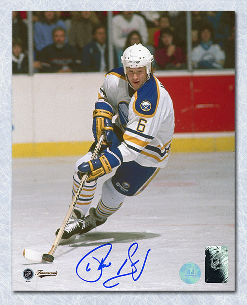 Phil Housley Buffalo Sabres Autographed Hockey Playmaker 8x10 Photo | AJ Sports.
