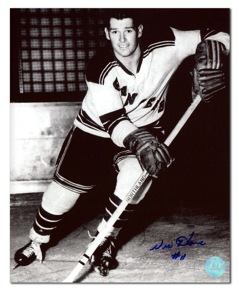 Vic Howe New York Rangers Autographed 8x10 Photo | AJ Sports.