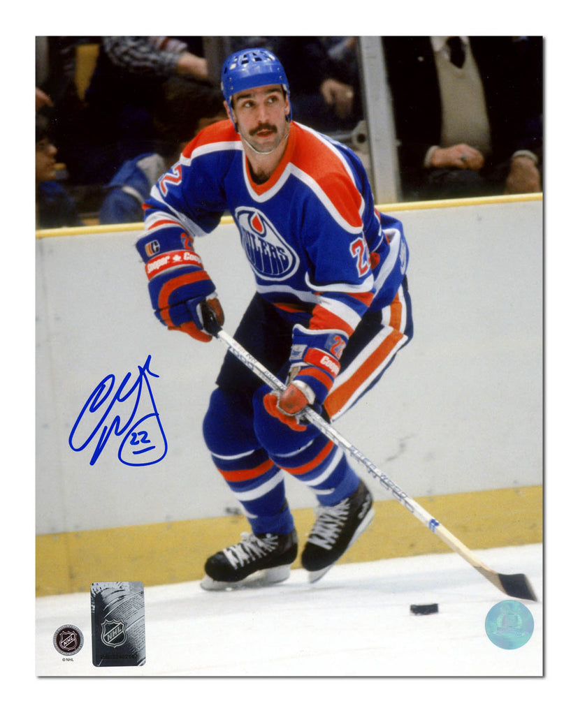 Charlie Huddy Edmonton Oilers Autographed Hockey 8x10 Photo | AJ Sports.