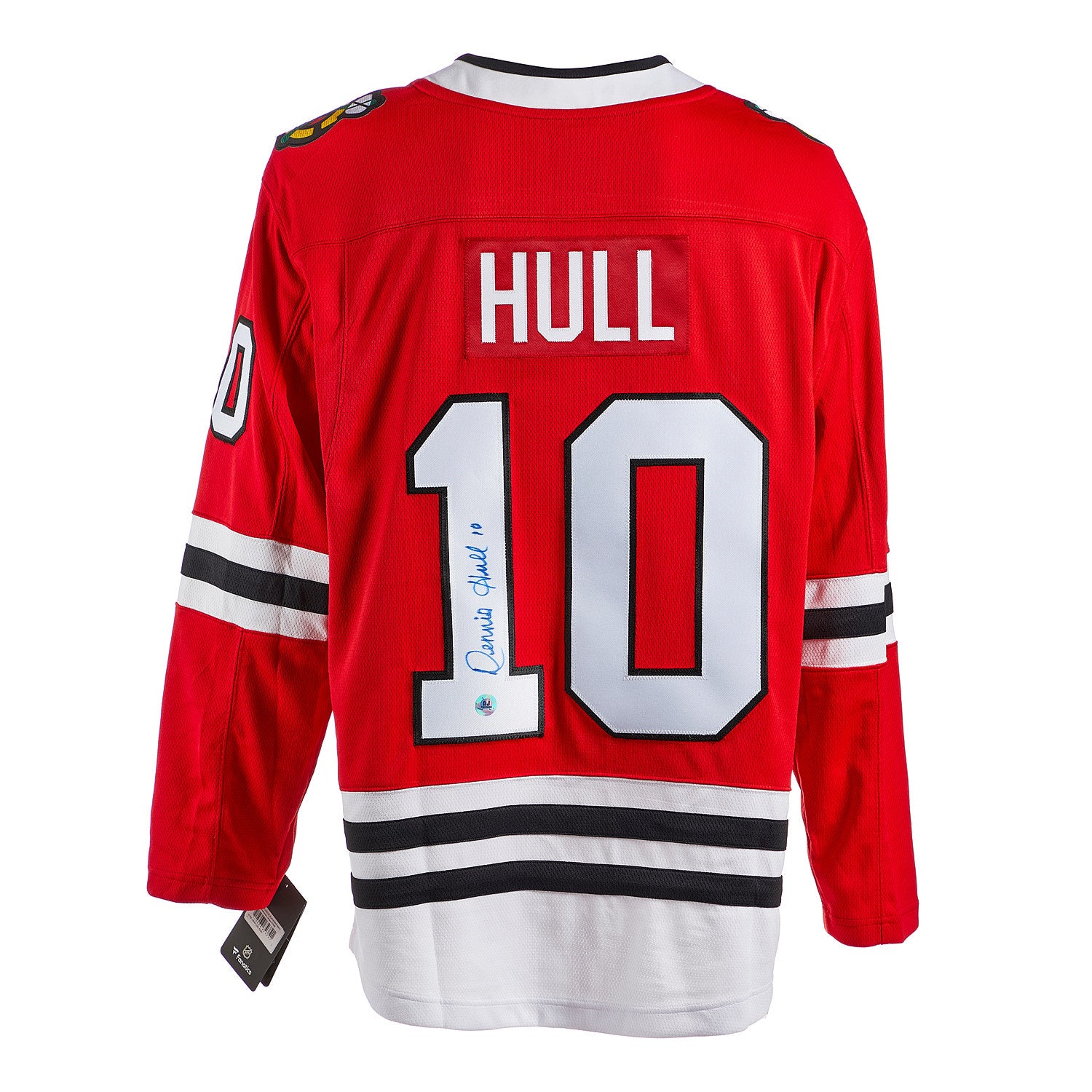 Dennis Hull Chicago Blackhawks Autographed Fanatics Jersey | AJ Sports.