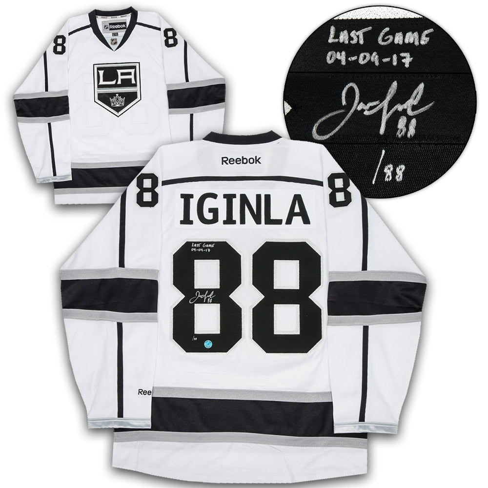 Jarome Iginla Calgary Flames Signed Jersey Hockey Collector Frame