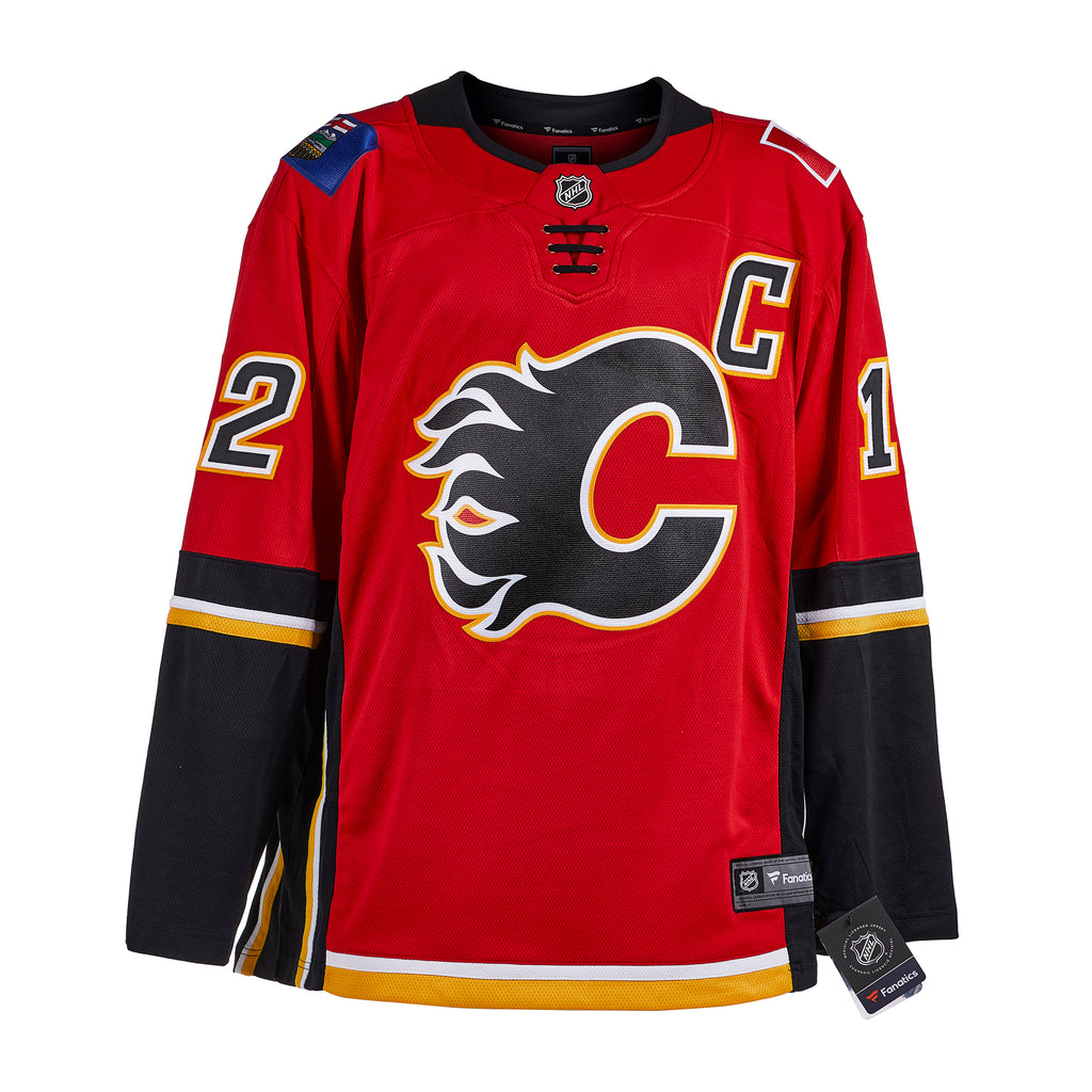 Jarome Iginla Calgary Flames Autographed Fanatics Jersey | AJ Sports.