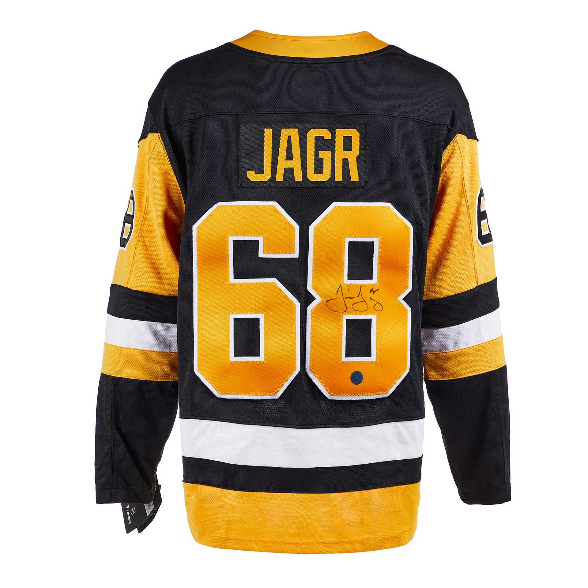 AJ Sports Jaromir Jagr Autographed Pittsburgh Penguins Fanatics