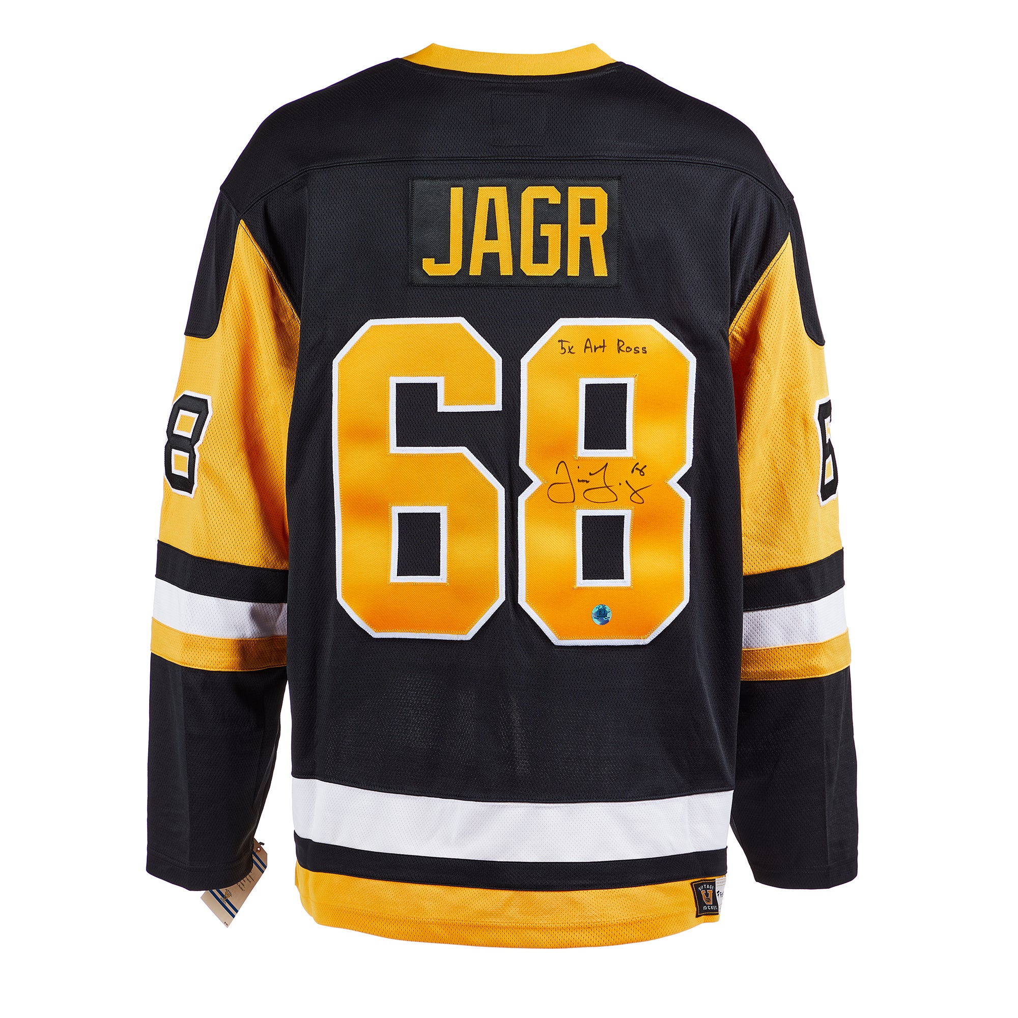 Jaromir Jagr signed autographed CCM game authentic Penguins jersey NHL