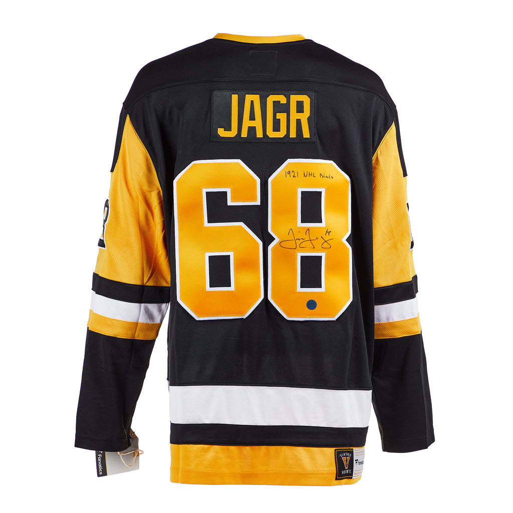 JAROMIR JAGR Signed Washington Capitals White CCM Jersey - NHL Auctions