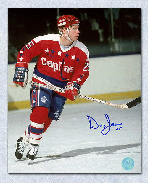 Doug Jarvis Washington Capitals Autographed 8x10 Photo | AJ Sports.