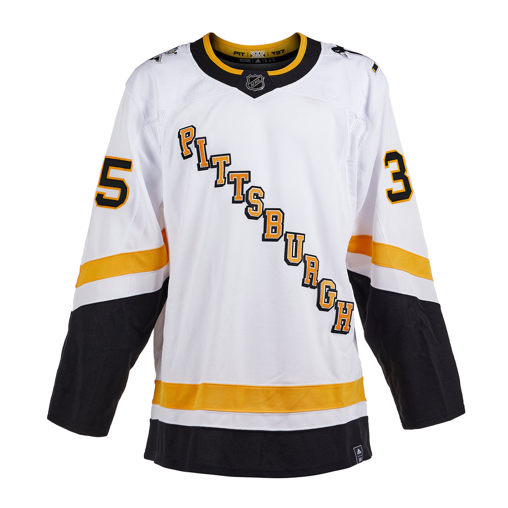 Tristan Jarry Pittsburgh Penguins Autographed Reverse Retro Adidas Jersey | AJ Sports.