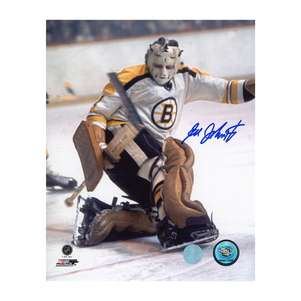 Ed Johnston Boston Bruins Autographed 8x10 Photo | AJ Sports.