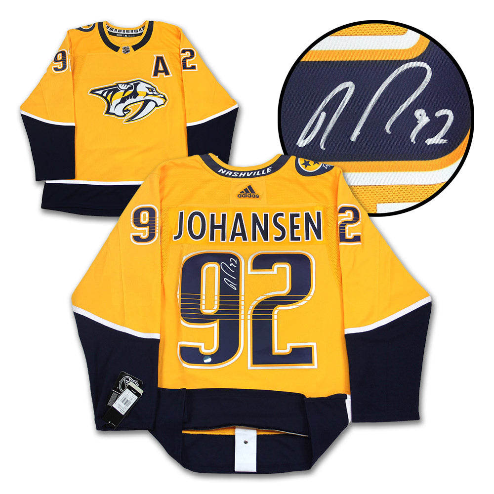 Ryan Johansen Nashville Predators Autographed Adidas Jersey | AJ Sports.