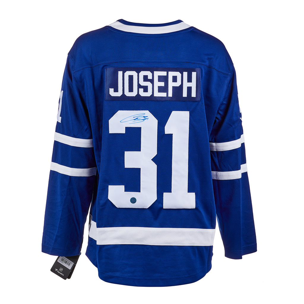 Curtis Joseph Toronto Maple Leafs Autographed Fanatics Jersey | AJ Sports.