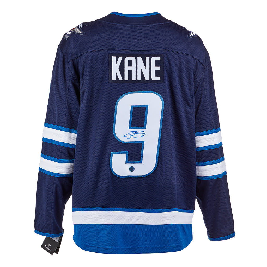 Evander Kane Winnipeg Jets Autographed Fanatics Jersey | AJ Sports.